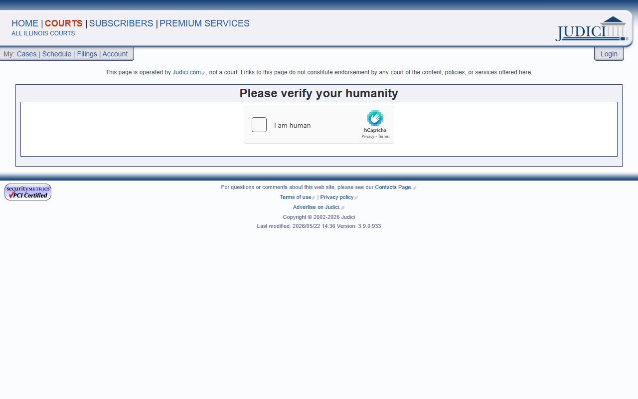 Judici Knox County case search portal for court records after an arrest